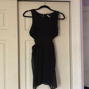 Tobi Black cut out dress